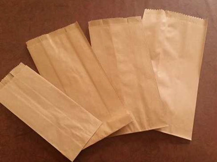 PAPIRNATA VREĆICA SMEĐA 1/2kg 14x25cm  (10x1kg/cca150kom)