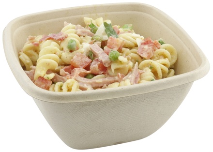 POSUDA OD ŠEĆERNE TRSKE KVADRATNA  500 ml (10x50 kom) - EKO