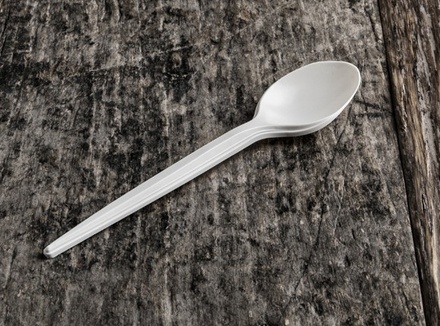 PLASTIČNA ŽLICA VELIKA BIJELA biorazgradiva-165mm (20x100kom) - EKO