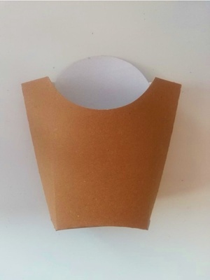 KUTIJA PAPIRNATA ZA POMFRIT S - 110x130x125 mm (10x100kom)