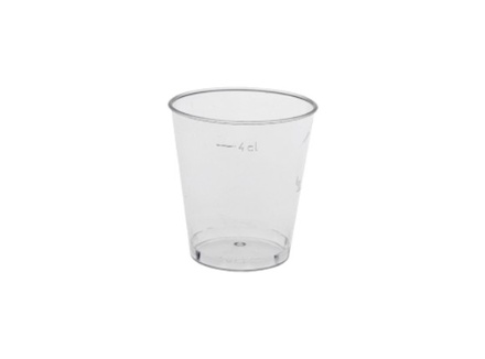 PLASTIČNA SHOOTER ČAŠICA 40ml CRYSTAL (40x25kom)