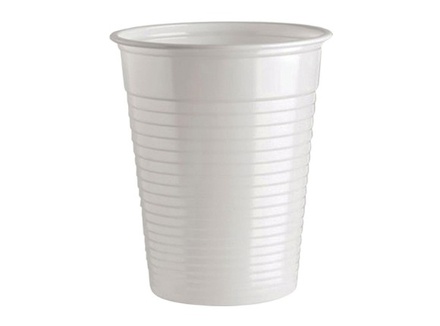 PLASTIČNA ČAŠA BIJELA za vodu 200ml (30x100kom)