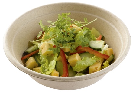 POSUDA OD ŠEĆERNE TRSKE OKRUGLA 1000ml (4x75kom) - EKO