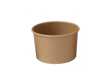 PAPIRNATE ČAŠICE ZA SLADOLED - Kraft 125ml (20x50kom)