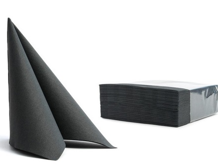 SALVETE, 2-sloja1/4-prev.38 cm x 38 cm Soft Point CRNE (16x50kom)