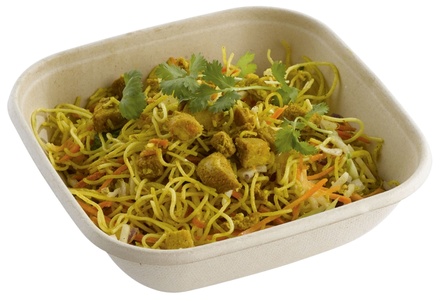 POSUDA OD ŠEĆERNE TRSKE KVADRATNA  750 ml (6x50 kom) - EKO