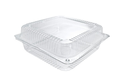 PLASTIČNA KUTIJA ZA 6 KOLAČA PET 289x216x82mm (1x200kom)