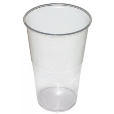 PLASTIČNA PROZIRNA ČAŠA 300ml za pivu (25x50kom)
