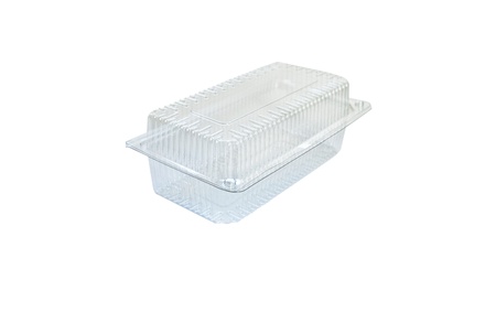 PLASTIČNA KUTIJA ZA 2 KOLAČA PET 198x112x77mm (1x500kom)