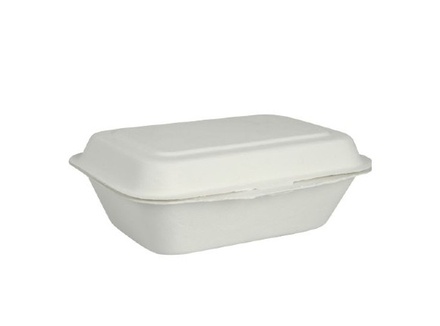 KUTIJA ZA HAMBURGER OD ŠEĆERNE TRSKE - 191x135x58mm (10x50kom) - EKO