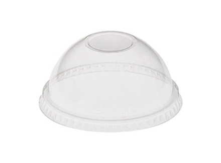 POKLOPAC PLASTIČNI KUPOLASTI BEZ OTVORA 9,3 cm PET (10x100kom)