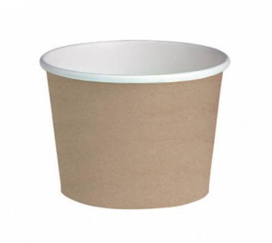 POSUDA ZA SALATU Delipoc SMEĐA 650ml - 24oz/fi114mm (10x50kom)